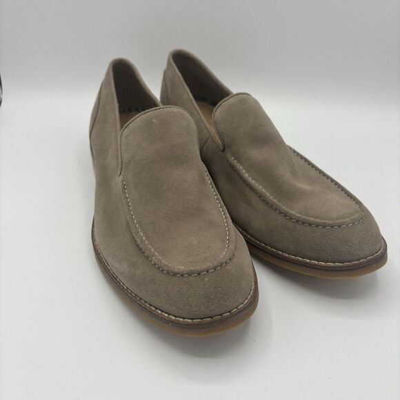 SPERRY WOMEN'S FAIRPOINT TAUPE SUEDE LOAFER SIZE: 9.5 Comfortable Stylish - Picture 3 of 8
